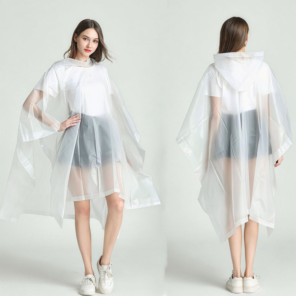 Camping Rain Poncho - Poncho de pluie portable pour le