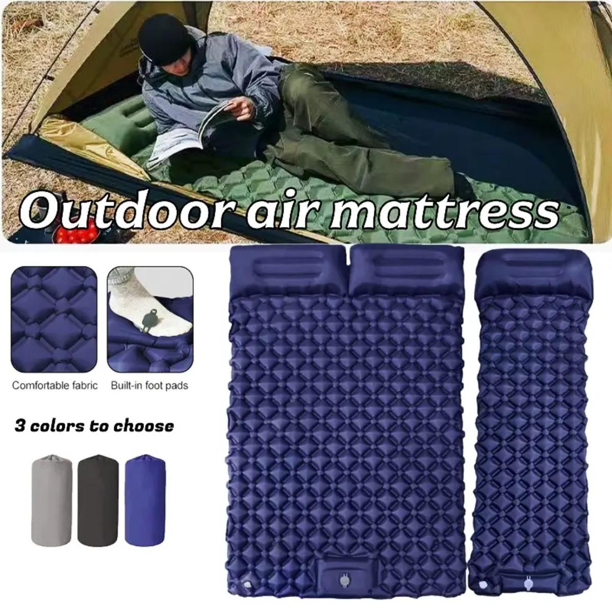 Outdoor Camping Rugs - Matelas pneumatique simple et double, tapis
