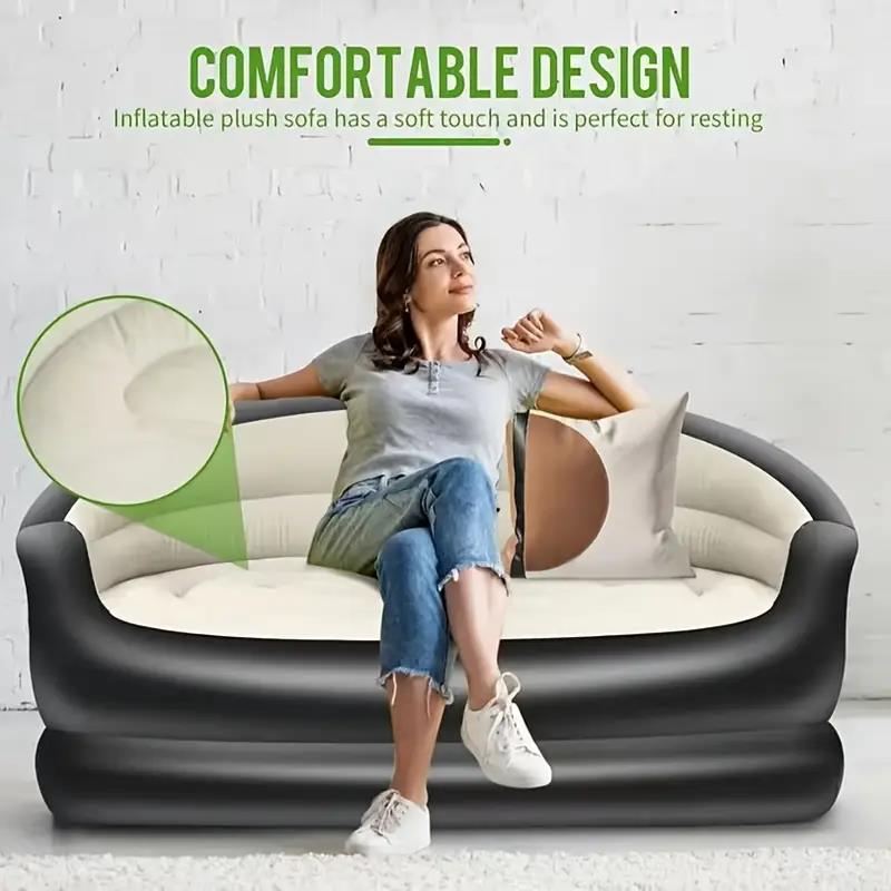 Bed Outdoor Camping - Lit gonflable portatif extérieur, canapé Double