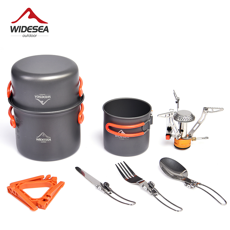 Outdoor Camping Dining Set - ESEA-Ensemble d'ustensiles de cuisine de camping,