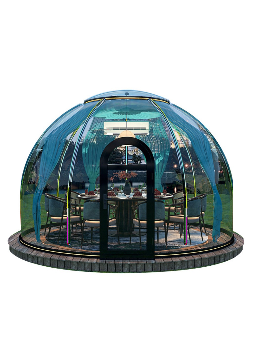 Dôme transparent, tente de gla - Outdoor Camping Exhibition avis et prix