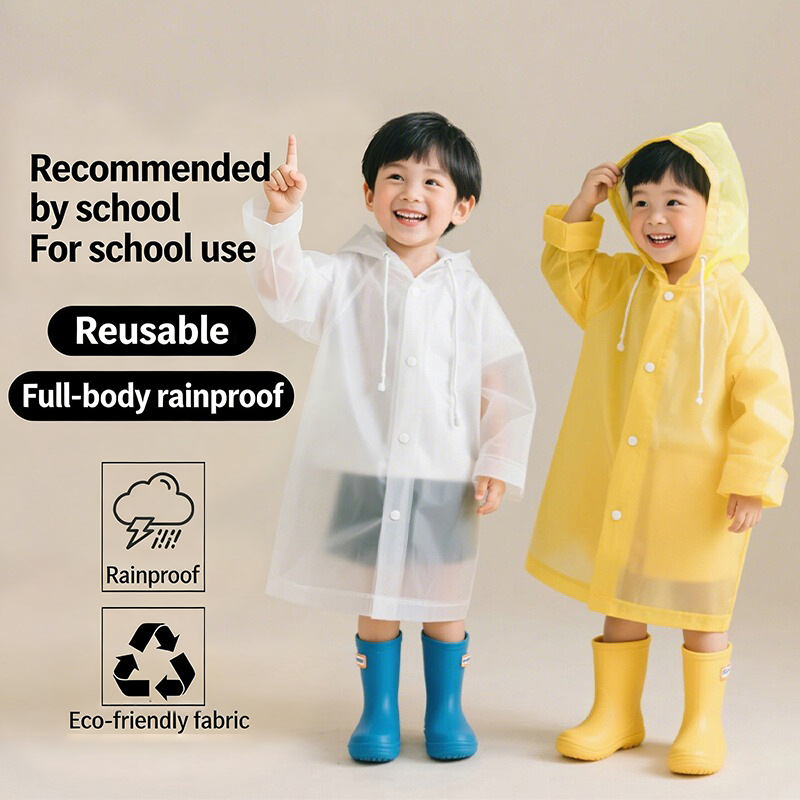 Imperméable jetable pour enfan - Camping Rain Poncho avis et prix