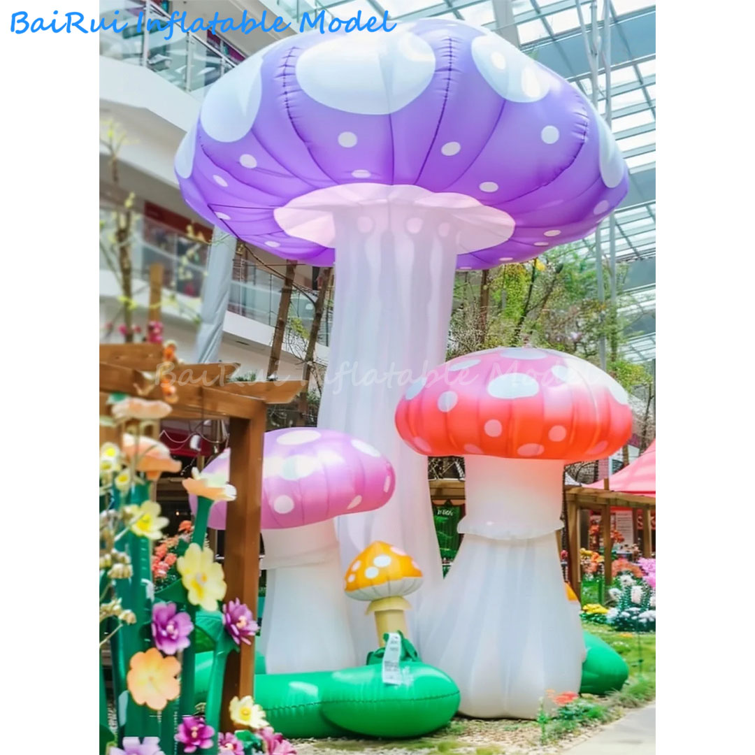 Gros champignon gonflable de d - Outdoor Camping Exhibition avis et prix