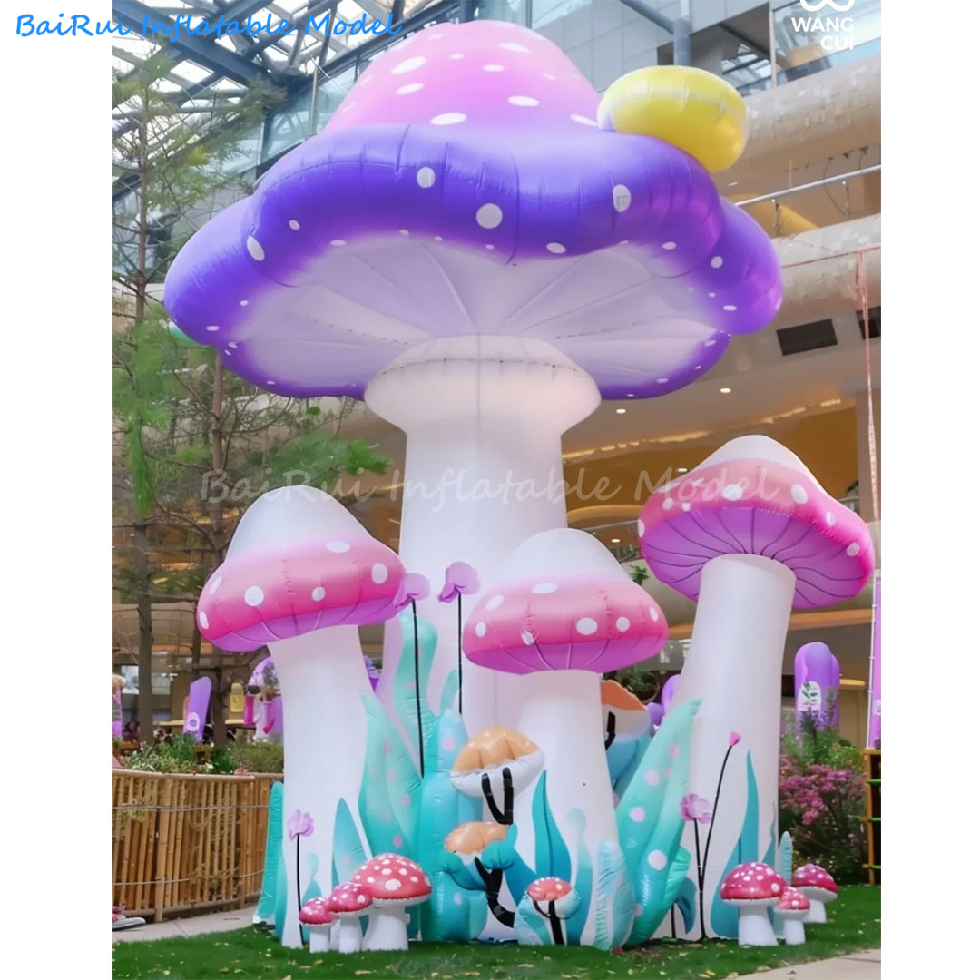 Gros champignon gonflable de d - Outdoor Camping Exhibition avis et prix