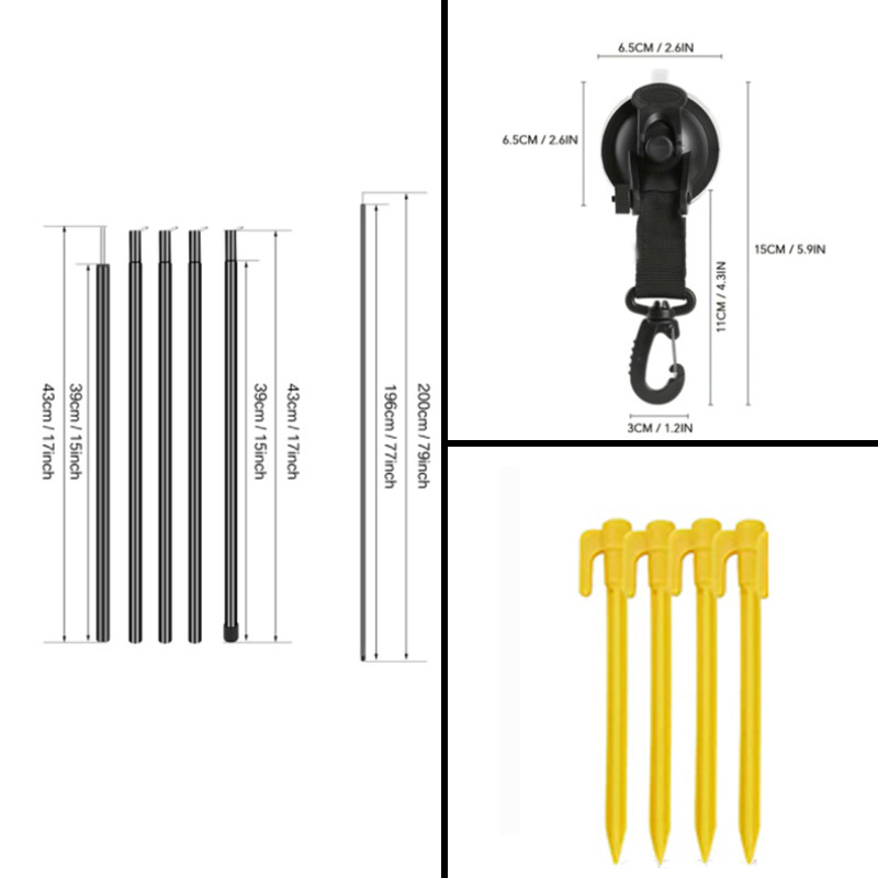 Auvent latéral rétractable pou - Outdoor Camping Van Tent avis et prix