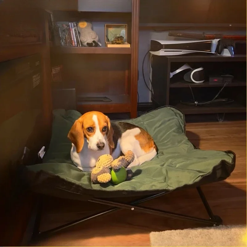 Lit pliable pour animaux de co - Outdoor Camping Dog Bed avis et prix