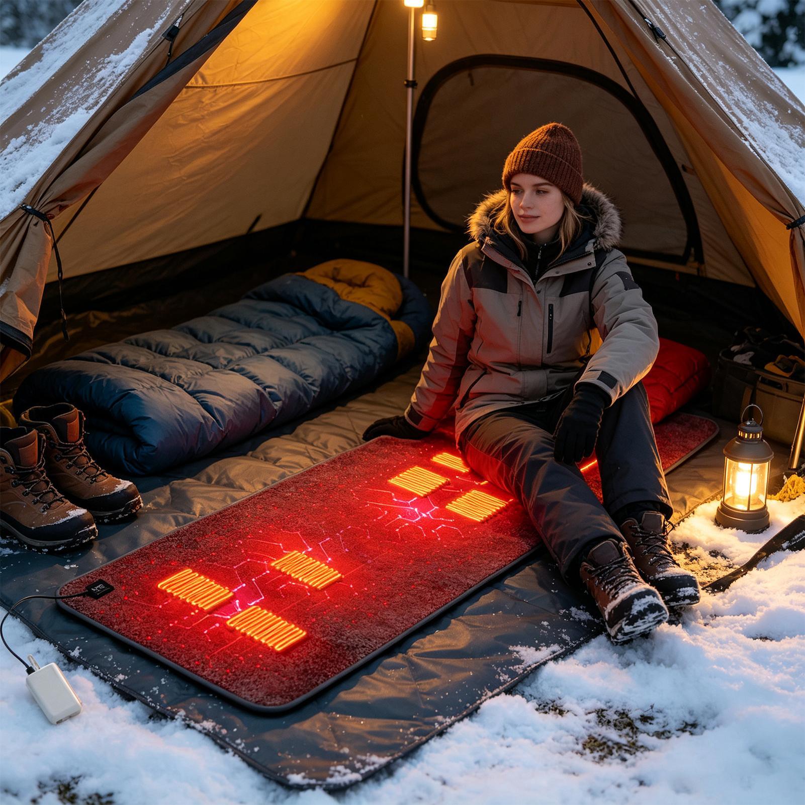 7 zones chauffantes, chaise de - Outdoor Camping Rugs avis et prix