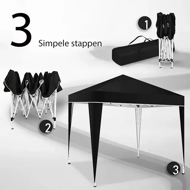 Tente pliante 300x300x220cm, i - Outdoor Camping Exhibition avis et prix